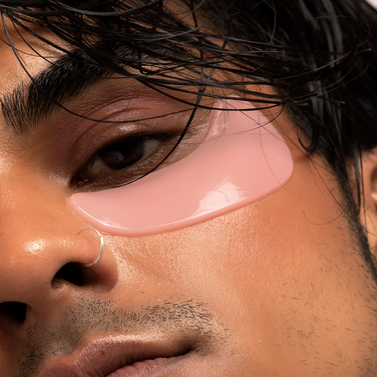 Pink Perspective De-Puff Hydrogel Eye Therapy With Hyaluronic Acid