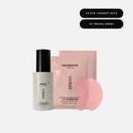 Kit includes 2x Pink Perspective Hydrogel Eye Therapy sets and 1x Stress Test Daily Repair Spray travel size